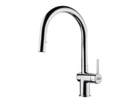 Kitchen Sink tap with a Pull-Out spout and Spray Function from Franke Active J Pull Down Spray - Chrome - 115.0653.401