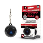 World's Smallest Magic Mystic 8 Ball Keyring Charm Decision Ball Fortune Teller