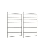 String - Väggavel 50x30cm 2-pack beige - Hyllor & Hyllsystem - Beige - Metall