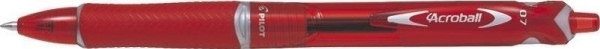 Acroball Red Ballpoint Pen (10Pcs) Pilot