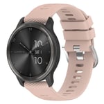 Garmin Venu 2 Klokkerem i silikon, 22mm - Rosa