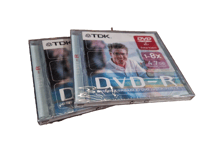 TDK DVD-R DVD Recordable / DVD Inscriptible 4.7GB x 2