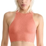 Sloggi BH ZERO Feel Bliss Crop Top Aprikos Small Dam