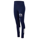 NEW BALANCE WOMEN'S CLASSIC LEGGINGS TIGHTS NAVY BLUE GYM WORKOUT YOGA FITNESS