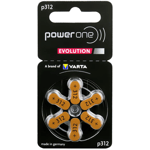 Varta Power One 312 hörapparatsbatteri