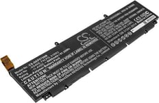 Kompatibelt med Dell XPS 17 9700 6FNNW, 11.4V, 8000 mAh