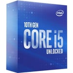 Intel Core i5-10600K-processor (BX8070110600K) Uttag LGA1200 (Intel 400-serie chipset) 125W