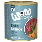 WOW Senior med anka 800 g - Ekonomipack: 12 x 800 g
