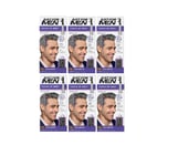 6 x Just For Men Touch of Grey Dark Brown Hair Dye t45