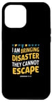 iPhone 15 Plus Disaster They Cannot Escape Jeremiah 11:11 Bible Verse Print Case