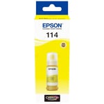 Epson 114 / C13T07B440 gul bläck refill - Original