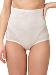 Triumph Women's Wild Rose Sensation High Waist Panty Underwear, Silk White, M