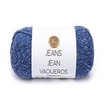 Lion Brand Yarn 505–109 Jeans Fil, Stonewash