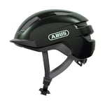ABUS Casque de vélo PURL-Y - adapté aux trajets en VAE et Speed Bikes - casque de protection stylé NTA adapté aux trajets en adultes et adolescents - vert, taille M