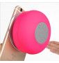 Enceinte Waterproof Bluetooth pour "ASUS ROG Phone 5s" Smartphone Ventouse Haut-Parleur Micro Douche Petite - ROSE
