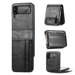 TG Samsung Galaxy Z Flip 3 - Fodral med korthållare Svart
