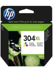 HP N9K07AE 304XL High Yield Original Ink Cartridge, Tri-Color, XL (Pack of 1) XL