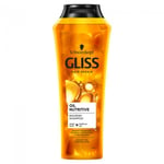 Schwarzkopf Oil Nutritive Gliss Kur Hair Shampoo 250ml (W) (P2)