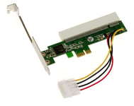 Adaptateur Convertisseur PCI vers PCI Express PCIe 1x Pour PCI 32 Bit en 5V - CHIPSET PLX PEX8111 Pour PCI 32 Bit en 5V - CHIPSET PLX PEX8111