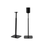 Flexson Adjustable Floor Stands for Sonos One (PAIR) - White