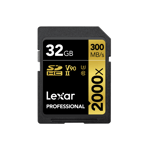 Lexar Pro 2000X SDHC / SDXC UHS-II U3 (V90) R300 / W260 (w/o cardreader) 32G