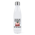 You're My Favourite Pain In The Arse Double Wall Water Bottle Valentines Day Son