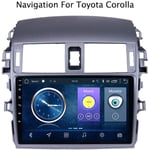 YIJIAREN Android 8.1 9 Inch Car Sat Nav Gps Navigation System Satellite Navigator Multimedia Player/Touch Screen, For Toyota Corolla 2007-2013