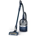 Shark Corded CZ250 Bagless Barrel Pet Vacuum With Multi-Flex 800W Wattage 1.6L Dust Cup Cord Length 9 Meter, Colour Of Navy and Silver