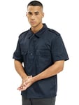 Brandit US Shirt Short Sleeve - Navy, M