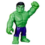 Marvel Spidey et Ses Amis Extraordinaires, Figurine de Super-héros Format géant Hulk de 22,5 cm pour Enfants à partir de 3 Ans