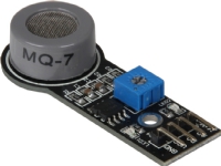 Joy-iT SEN-MQ7, Gass-sensor, Arduino/Raspberry Pi, Alle merker, Svart, 52 mm, 20 mm