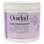 Ouidad Curl Immersion Triple Treat Deep Conditioner For Unisex 12 oz Conditioner
