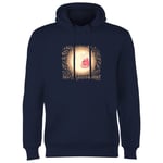Rick and Morty Screaming Sun Hoodie - Navy - XL