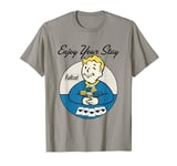 Fallout Video Game Vault Boy Poker Enjoy Your Stay T-Shirt