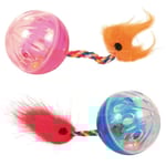 Jolly Paw Rattle Ball med svans