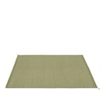 Muuto - Ply rug recycled polyester moss green 300x200cm - Plastmattor - Margrethe Odgaard - Grön