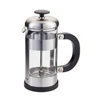 Judge JA118 Glass Cafetiere, 3 Cup Coffee Maker (350ml), Removable Base, Scratch-Resistant, Dishwasher Safe - 25 Year Guarantee
