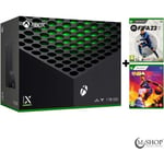 Pack Xbox Series X - FIFA 23 - NBA 2K23 - Noir