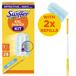 Swiffer XXL Duster Kit med 1 Handtag + 2 Damvippa Refiller