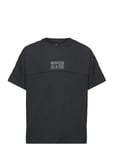 Helier Jersey Ss Sport T-shirts Short-sleeved Black Converse