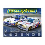 Scalextric 1:32 Slot Car Ford Sierra RS500 vs BMW E30 Twin Pack