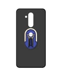 Sunrive Case For OUKITEL K9, Car Phone Holder Air Vent matte Soft Premium TPU Silicone Back Cover Case Ring Kickstand, 360 Degree Rotating Metal Finger Ring Holder(blue)