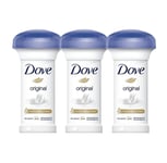 Dove Original Deodorant Antiperspirant Cream Stick 50ml Select Quantity
