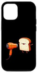 Coque pour iPhone 12/12 Pro Toast sec avec un sèche-cheveux