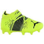 Puma Future Z 3.1 FG/AG Lace-Up Yellow Synthetic Kids Football Boots 106395_01