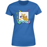 CatDog 90s Style Women's T-Shirt - Royal Blue - L - royal blue