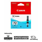 New Original Canon PGI72 Photo Cyan Ink Cartridge for Canon Pixma Pro 10s