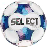 Select Fotboll Brillant Super Mini V25 - Vit/Blå, storlek Ball SZ. 47 cm