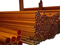 Cupori 110 Premium Kopparrör rakt, 2,5 m 28 x 1,2 mm