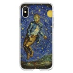 fashionaa Van Gogh oil painting mobile phone case,Creative Ultra Thin Case, Slim Fit and Protective Hard Plastic Cover Case for iPhone 11 Pro MAX XS XR X 8 6s 7Plus TPU,11,iPhone11